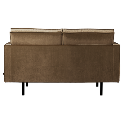 Rodeo 2-zits bank velvet taupe [fsc]