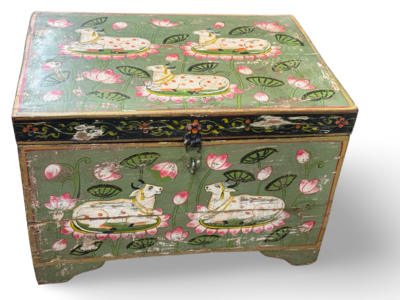 Kist beschilderd groen uniek