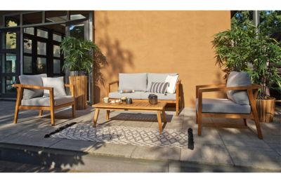 Exotan koffie tuinset Lucca