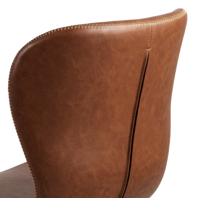 Pescara Bureaustoel - Bruin Letherlook