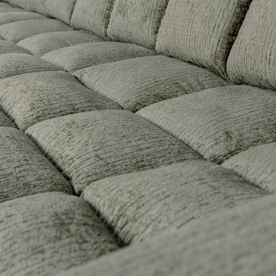 Second date chaise longue links velvet antraciet