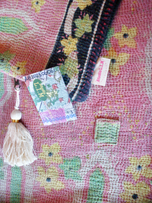Kussen Kantha vintage 40x60 cm