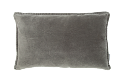 Kussen Vintage velvet linnen 50x30
