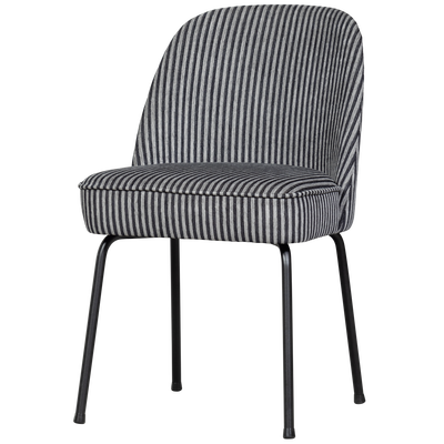 Vogue eetkamerstoel structure velvet brass
