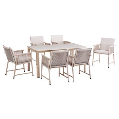 Kick tuinset van 6 Sia - beige