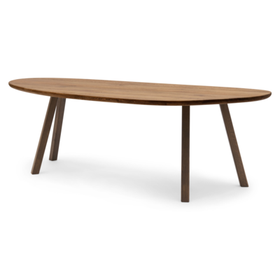 Loods 5 eettafel Clark tabacco dark