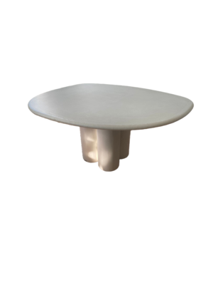 Bogard Eettafel beton wit