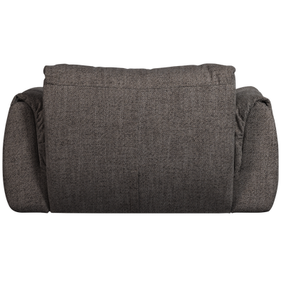 Baggy loveseat geweven chenille bruin