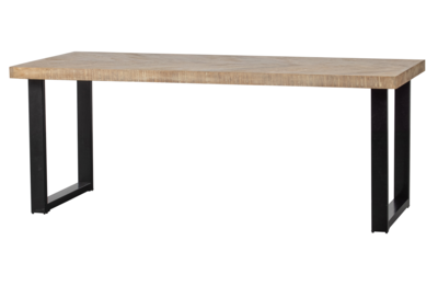WOOOD tafel Tablo mango visgraat 180x90