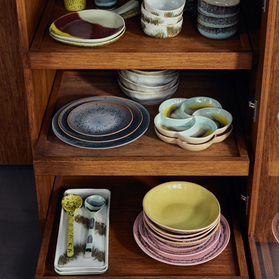 HKliving Servies 70's ceramics dinerbord