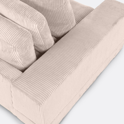 Loods 5 loveseat Mino ribfluweel