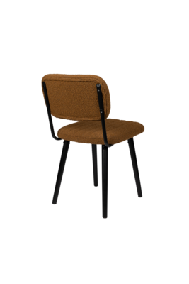 Housecraft living eetkamerstoel Jake bouclé