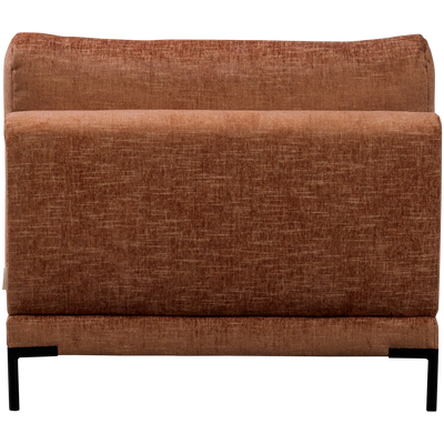 Couple loveseat element mud melange