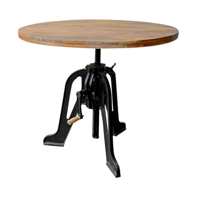 Ronde opdraai tafel
