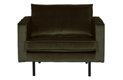 Fauteuil Rodeo Velvet - Dark Green Hunter