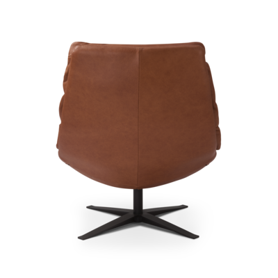 Loods 5 Design fauteuil Paul hoog leer