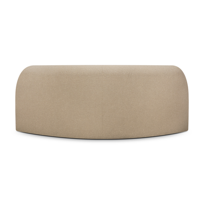 Bulky modulaire sofa - almond