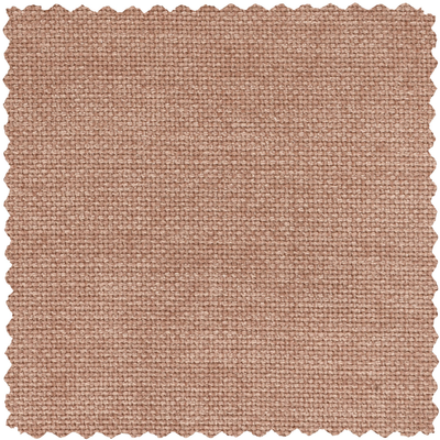Baggy 1-zits element met arm links geweven chenille oudroze