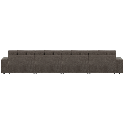 Second date 4-zits bank velvet goudgeel