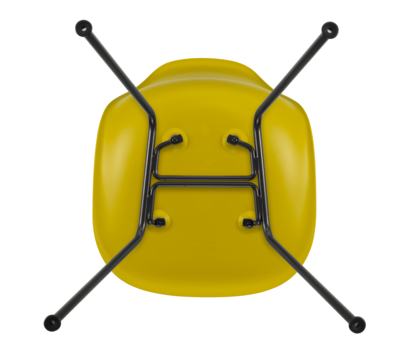 Vitra stoel Eames DSX Basic Dark onderstel