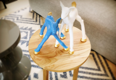 Loods 5 Kunst keramiek Hertje Blitzen