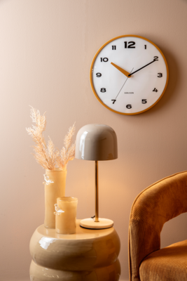 Wandklok Brisk Dome