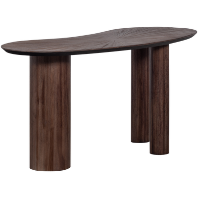 Sun organische sidetable/bureau recycled teak bruin