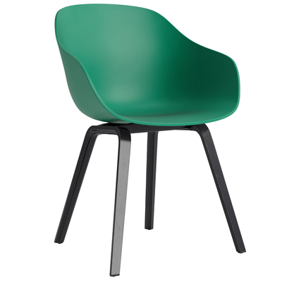 HAY stoel AAC 222 eiken zwart gelakt frame