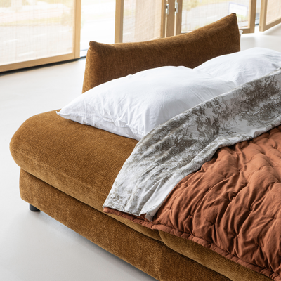 Jonne 3-zits slaapbank chenille bruin