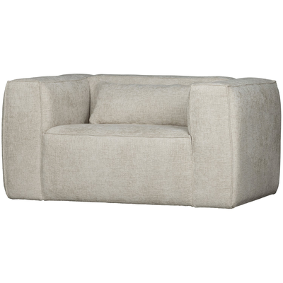 Bean fauteuil chenille velvet naturel