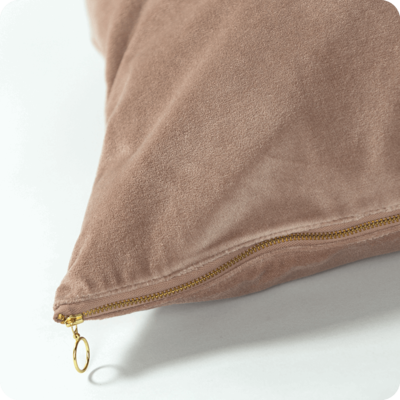 Kussen Gold Zipper