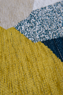 Ecorugs vloerkleed Shapes multicolor