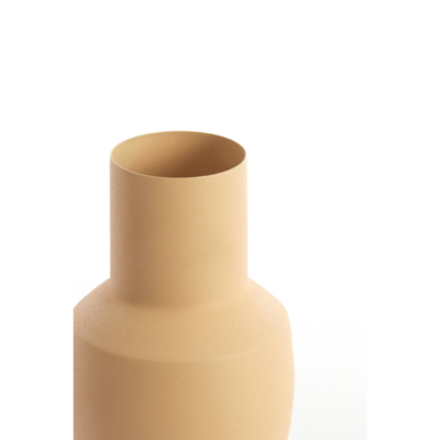 Vaas mat metaal zand