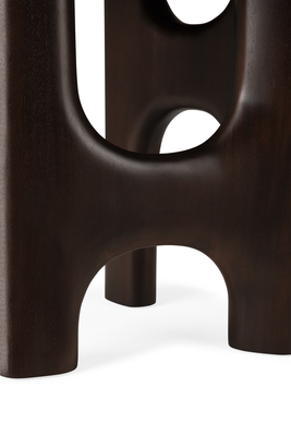 Flow bijzettafel - mahonie rose brown