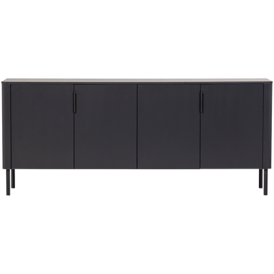 Gunnar dressoir 200 cm grenen mud [fsc]