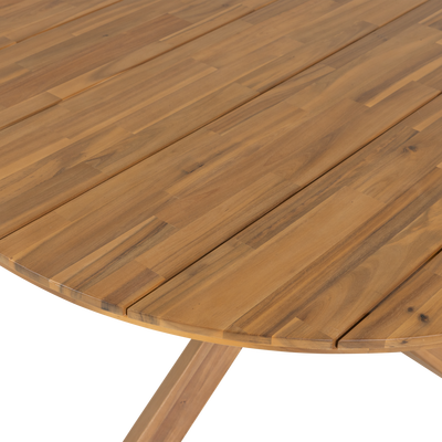 Kiro tuintafel rond o135 cm acaciahout naturel [fsc]