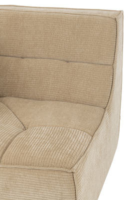 Bankelementen Grid Donkerbeige