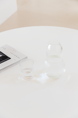 Studio HENK tafel Butterfly Blob - wit frame, HPL Fenix bianco kos