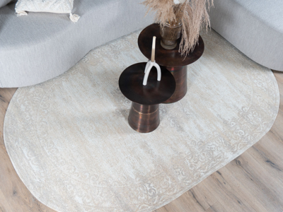 Vloerkleed Adel Medaillon beige 26001 - Ovaal