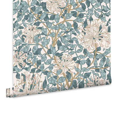 Behang William Morris at Home Honeysuckle