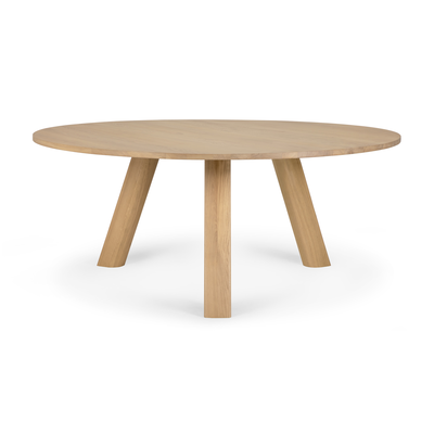 Eettafel Unda - eiken geolied