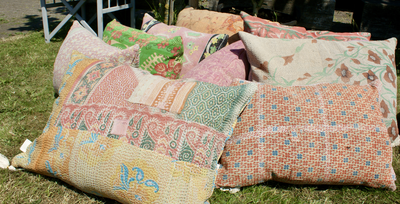 Kussen Kantha vintage 50x70 cm