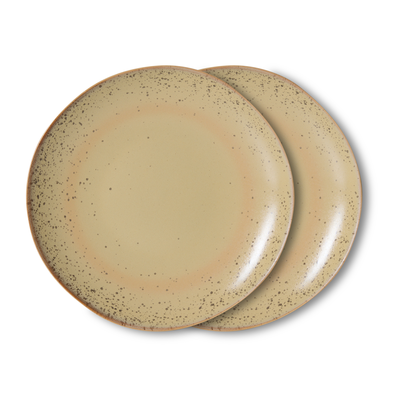 HKliving Servies 70's ceramics gebaksbordje