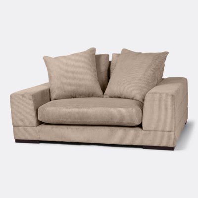 Loods 5 loveseat Mino ribfluweel