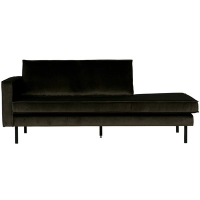 Rodeo daybed links structure velvet brass