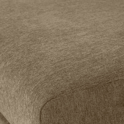 Couple poef 100 cm naturel melange