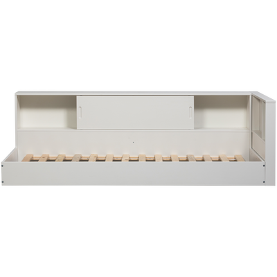 Carter hoekbed links/rechts grenen wit [fsc]