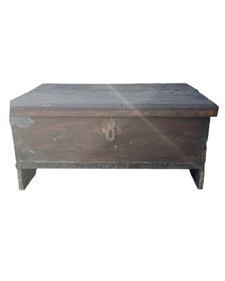 Oude opbergkist uniek item
