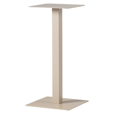 Bistro vierkante bartafel poot metaal dakargrau 105x50x50 cm