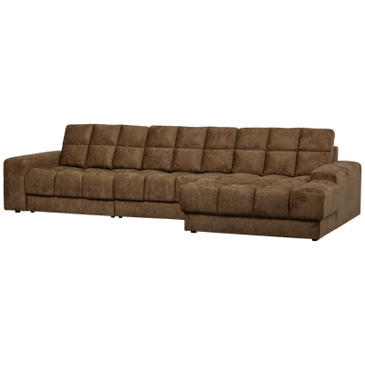 Second date chaise longue rechts ribstof terrazzo